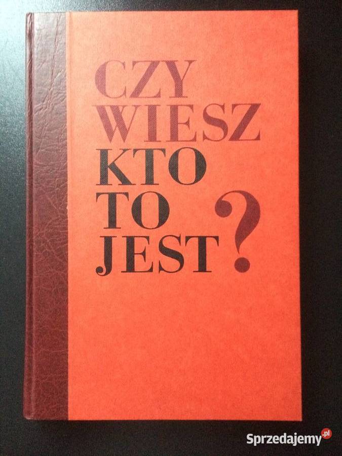 2727 Czy Wiesz Kto to Jest sprzedam