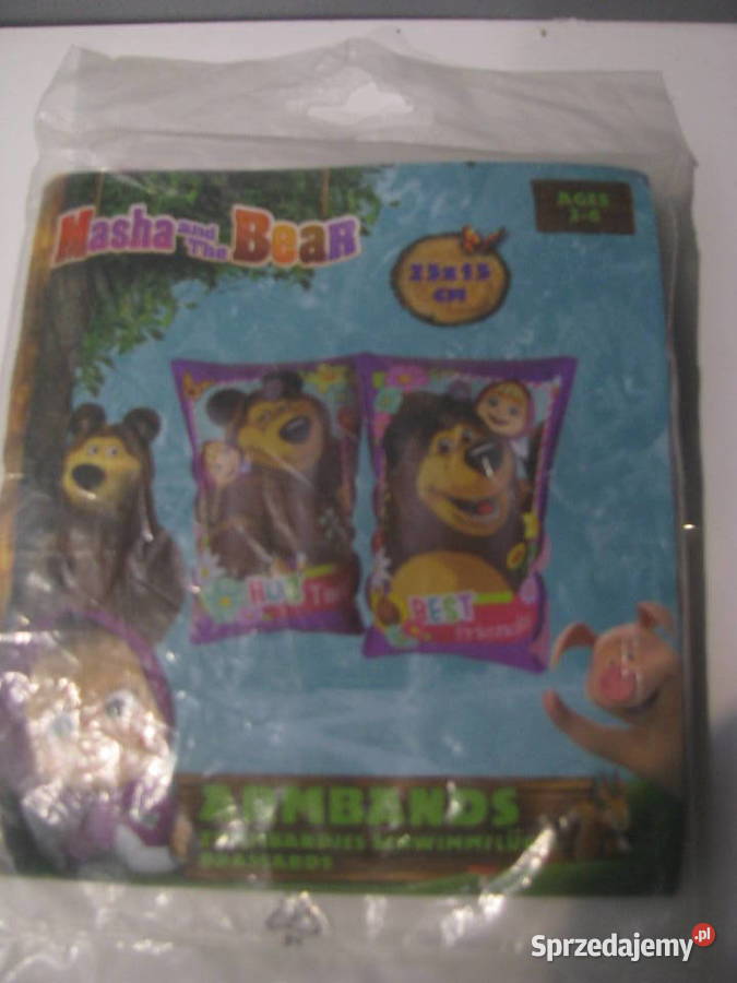 Nowe rękawki do pływania Masza i niedźwiedź Włocławek