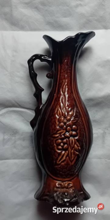 Ceramiczny wazon Spółdzienia Rzemieślnik Bochnia Koźminek
