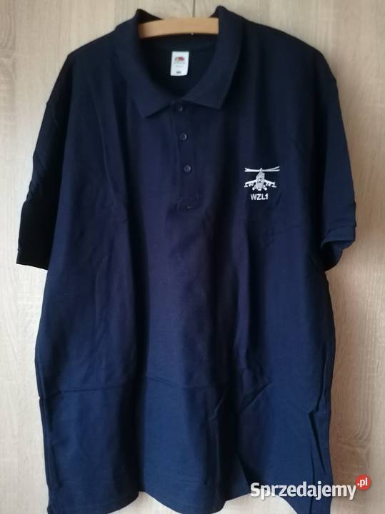 Koszula męska polo granatowa WZL1Rozmiar XXL Odzież codzienna łódzkie Łódź