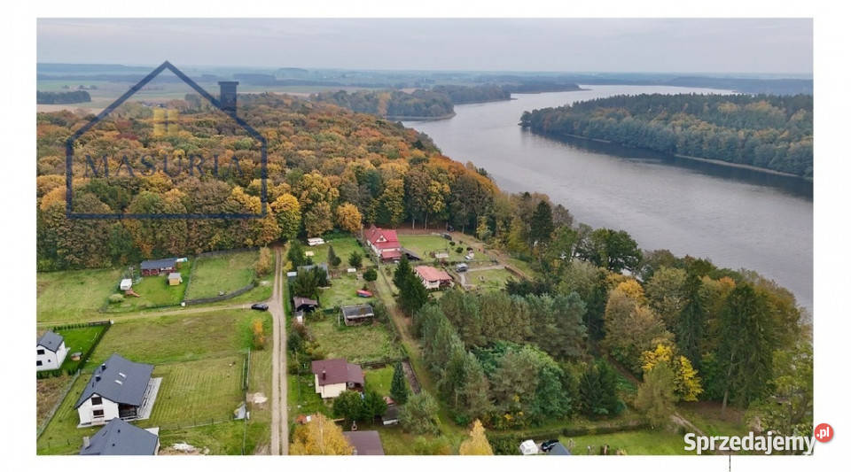 Działka rekreacyjna jeziorem utwardzona Sprzedaż