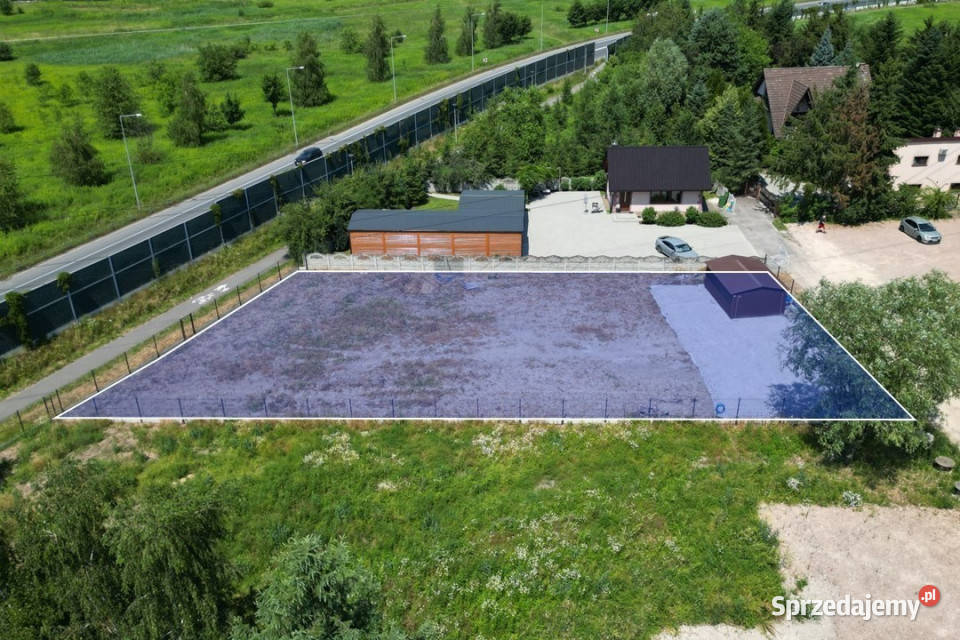Działka w Skawinie na wynajem