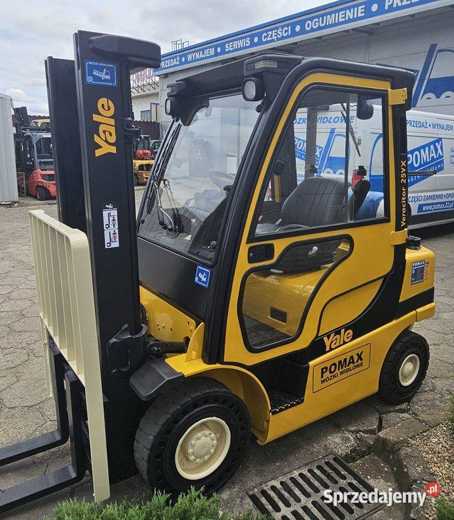 YALE GLP25VX 2011r automat przesuw boczny UDT Oborniki sprzedam