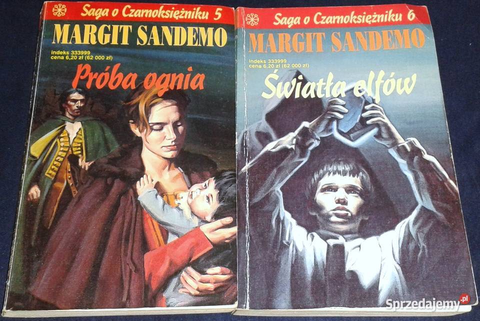 Saga o Czarnoksiężniku 11 części Margit Sandemo Chełm sprzedam