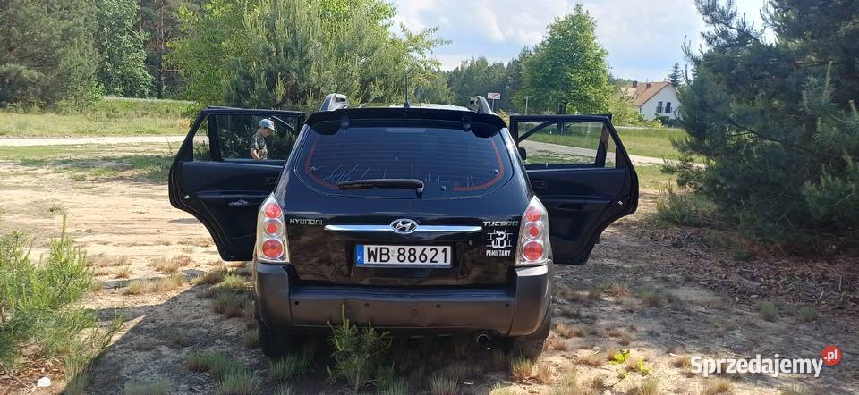 Hyundai tucson z gazem 2007r mazowieckie Warszawa