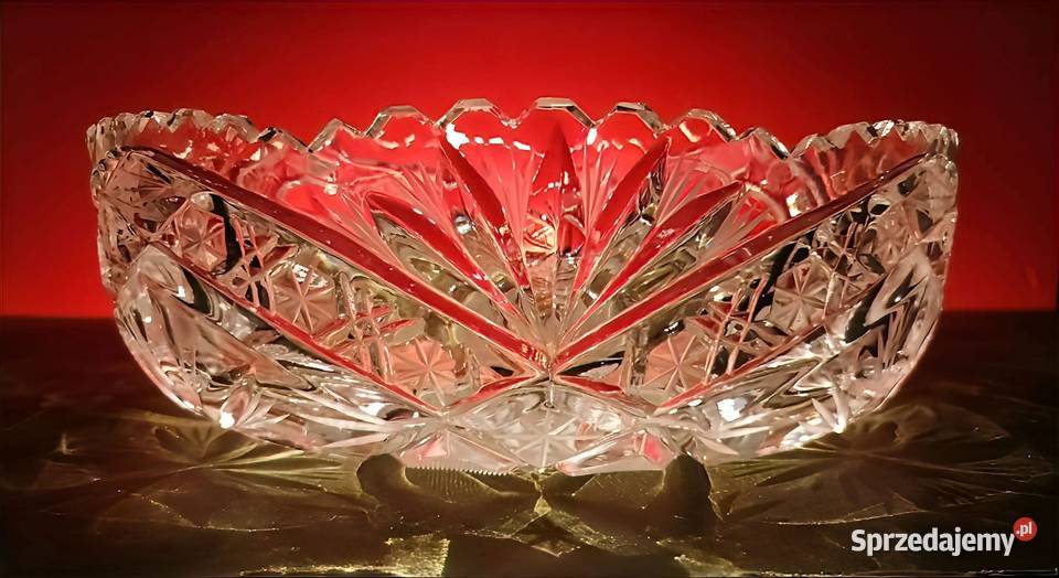 Kryształowa Misa PRL Dzierżoniów