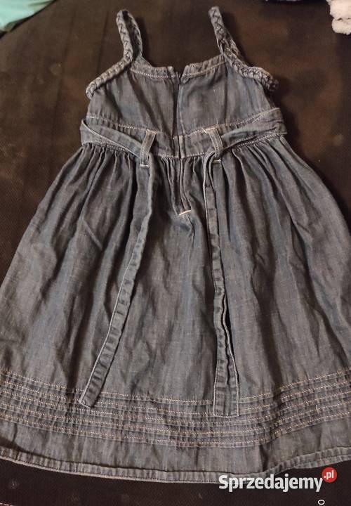 sukienka jeans 122 Otwock sprzedam