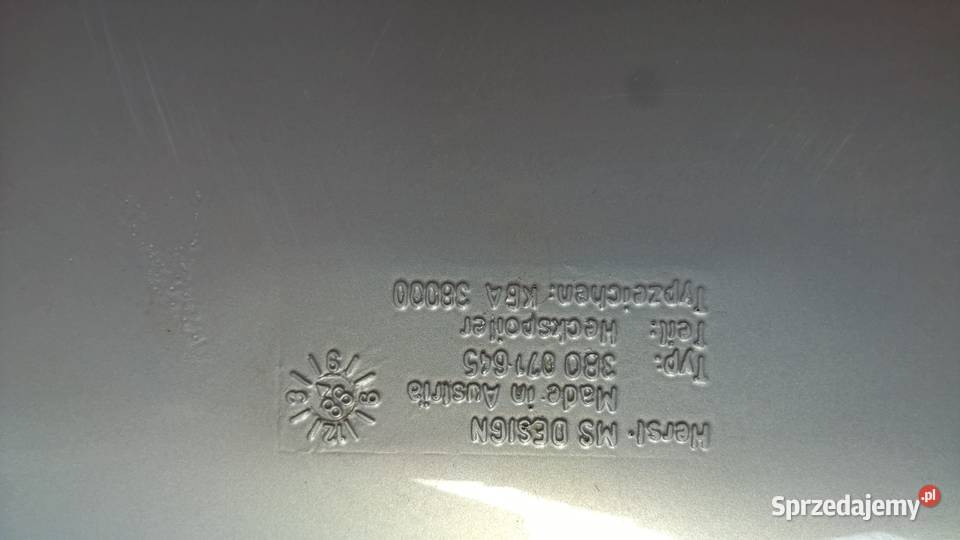 Grill kamei przekaźniki spryskiwacze lamp spoile Pozostałe Części samochodowe sprzedam