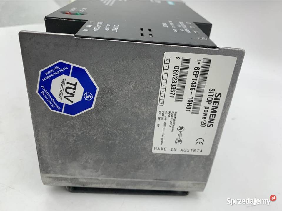 Siemens 6EP14361SH01 Zasilacz 20A Warszawa sprzedam