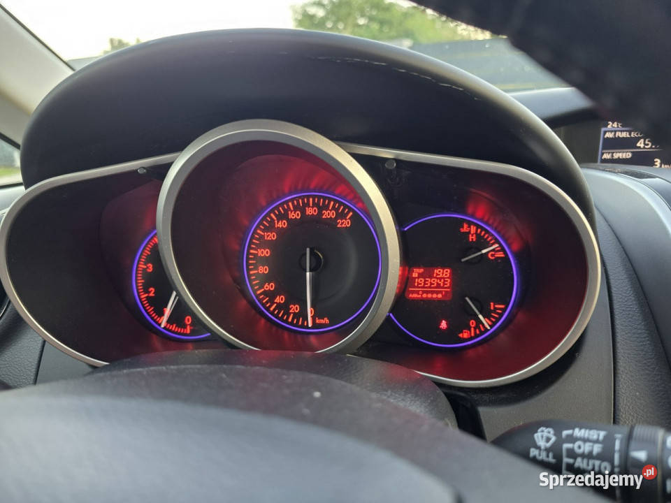 Mazda CX7 Bezwypadkowy 4x4 kamera xenon skóry isofix wielkopolskie Czarnków