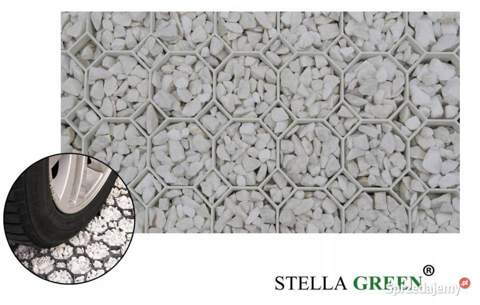 Geokrata Kratka Trawnikowa Parkingowa 50x50x5 Ryki