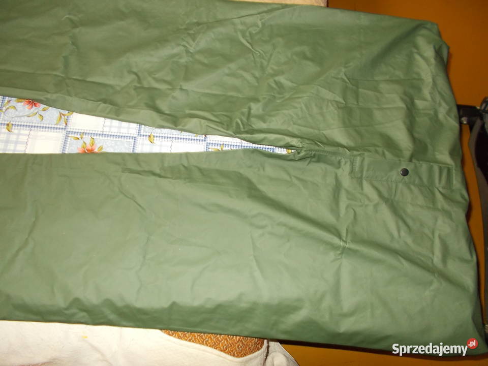 Spodnie przeciwdeszczowe ogrodniczki wytrzymałe Ciechocinek