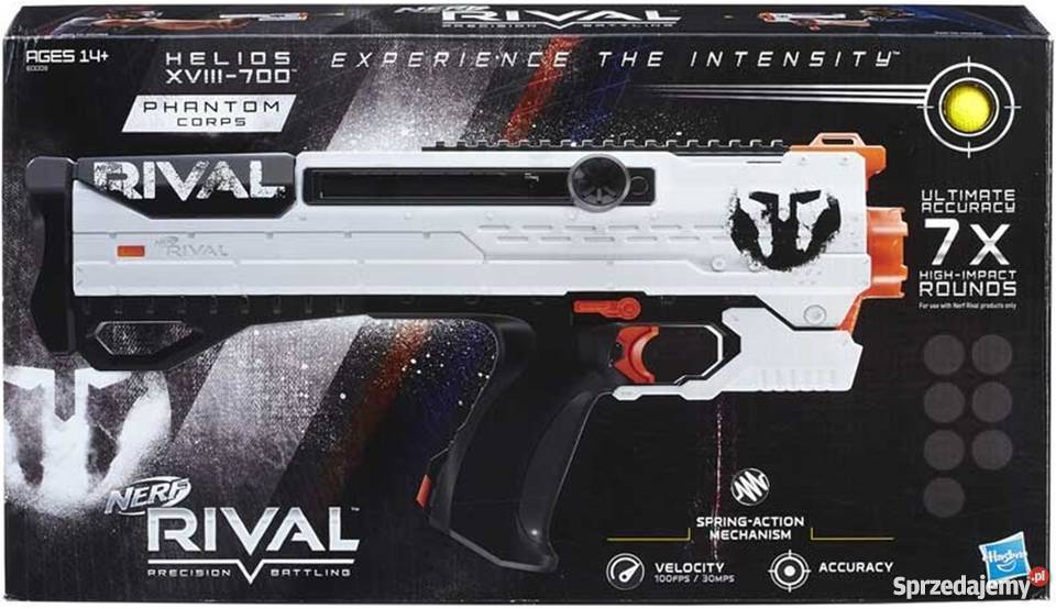 NERF RIVAL HELIOS XVIII 700 Blaster DUŻA małopolskie Mogilany