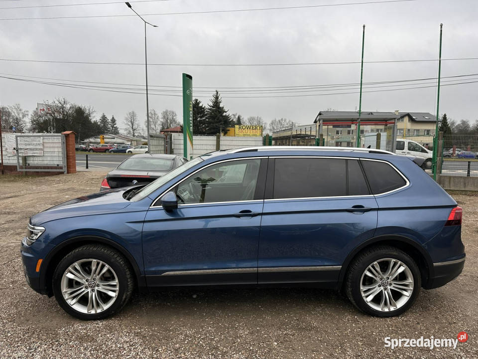 Volkswagen Tiguan Allspace Automat7 kurtyny powietrzne mazowieckie Warszawa