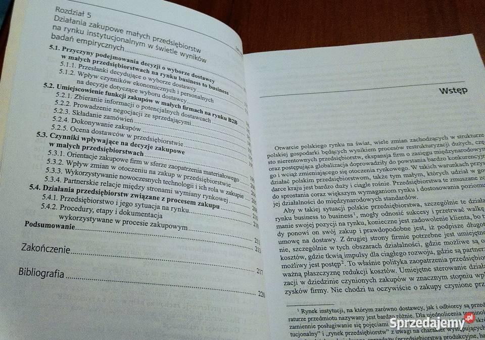 Decyzje zakupowe na rynku małych przedsiębiorstw Gdańsk