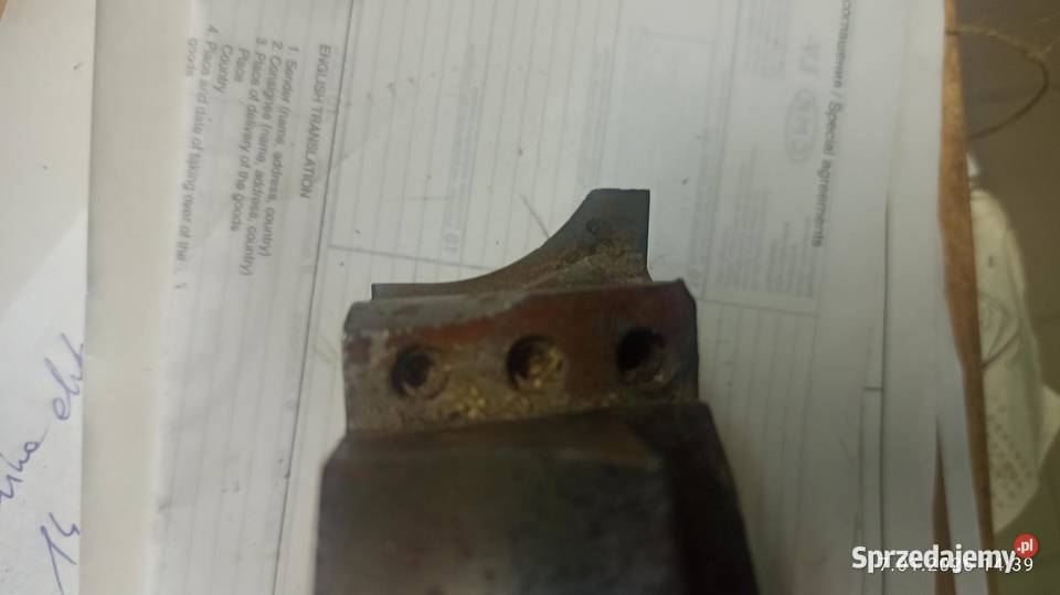 frez głowica z nożami wymiennymi promień wklęsły