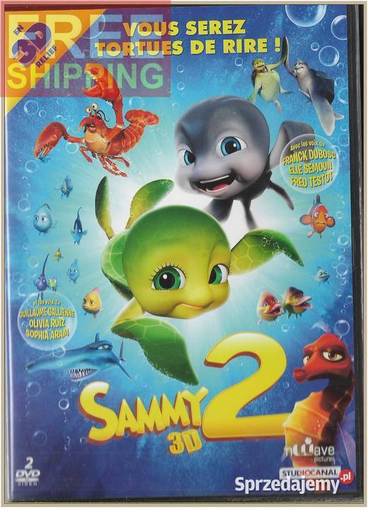 Sammy 2 2012 2DVD Version 3D Sammys avonturen 2 Filmy Krynica-Zdrój
