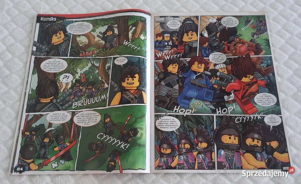 Lego Ninjago 42018 Media Service Książeczki Czeladź