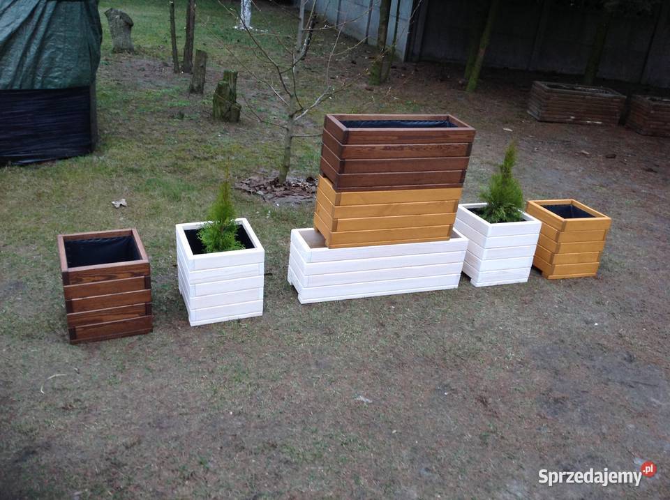 DONICE DREWNIANE I INNE WYROBY POD WYMIAR Architektura ogrodowa Kalisz