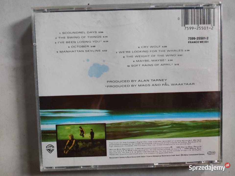 aha scoundrel days vintage cd płyta Kielce