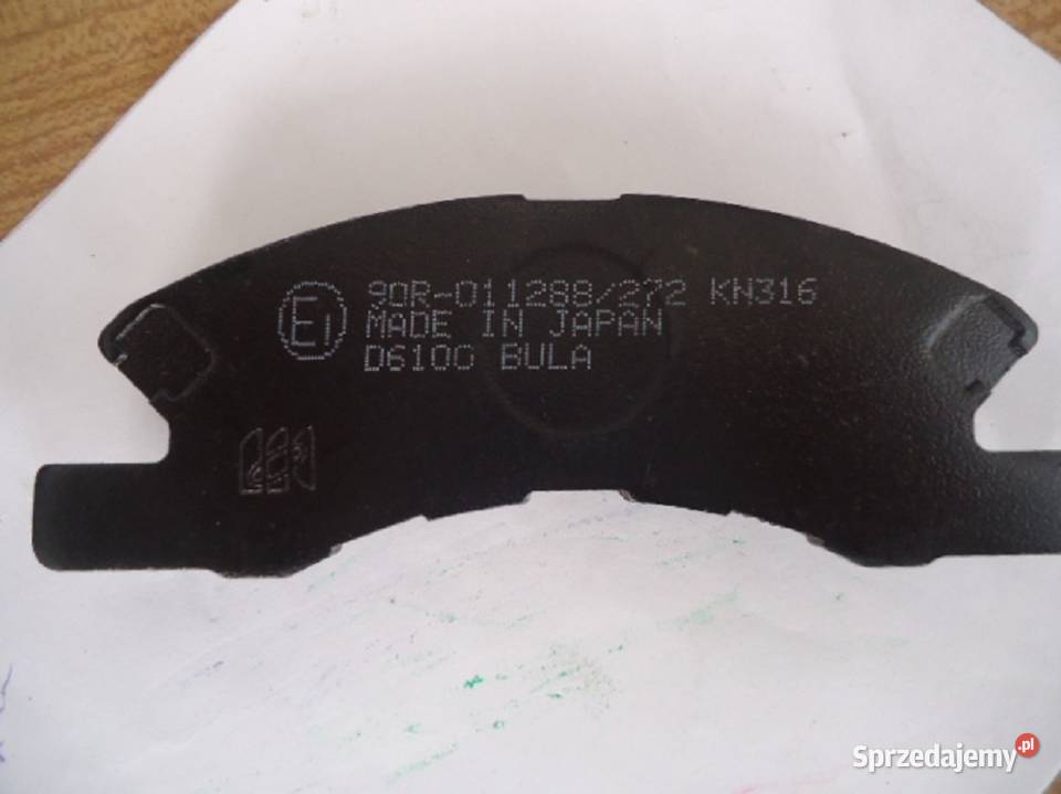 Klocki MITSUBISHI HIRAGE PRZÓD BLUE PRINT NOWE klocki śląskie Jaworzno sprzedam