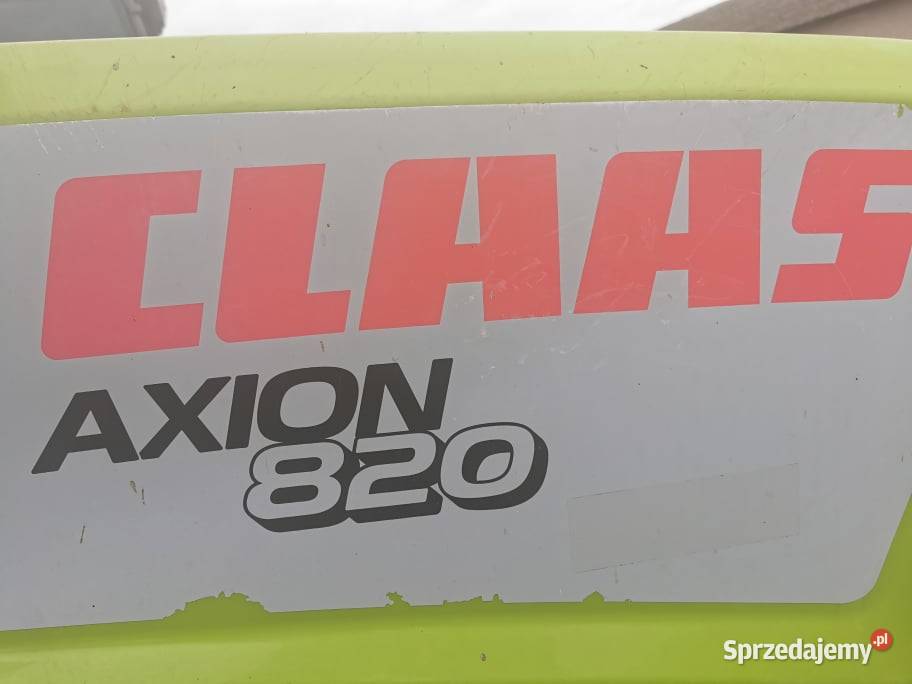 Claas Axion 820 Trybu ataku Wilkowo