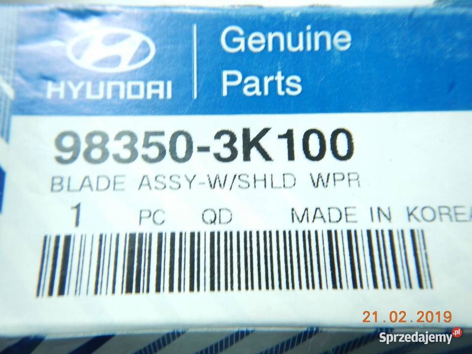 PIÓRO WYCIERACZKI HYUNDAI SANTA FE SONATA TUCSON lubelskie