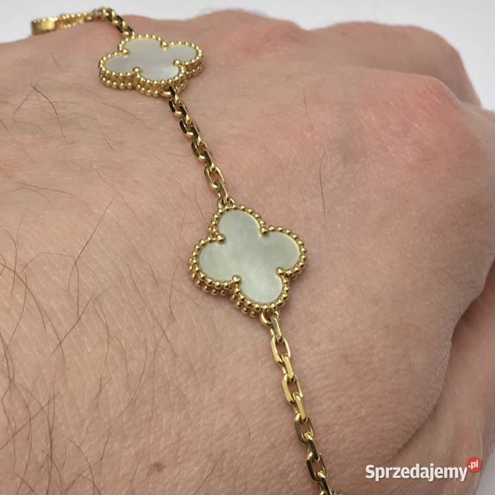 VAN CLEEF ARPELS Złota Bransoletka 18K Alhambra złoto Warszawa