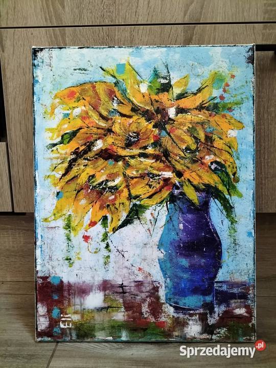 Obraz olejny 30x40 Antyki, Sztuka, Kolekcje wielkopolskie Poznań sprzedam