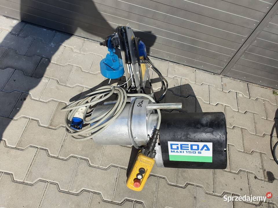 Wciągarka GEDA Maxi 150s z pilotem GEDA Stare Siołkowice sprzedam