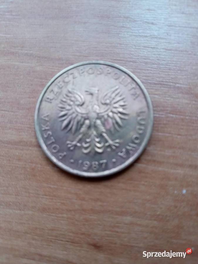 Moneta 5zlz 1987r Numizmatyka śląskie Skoczów sprzedam