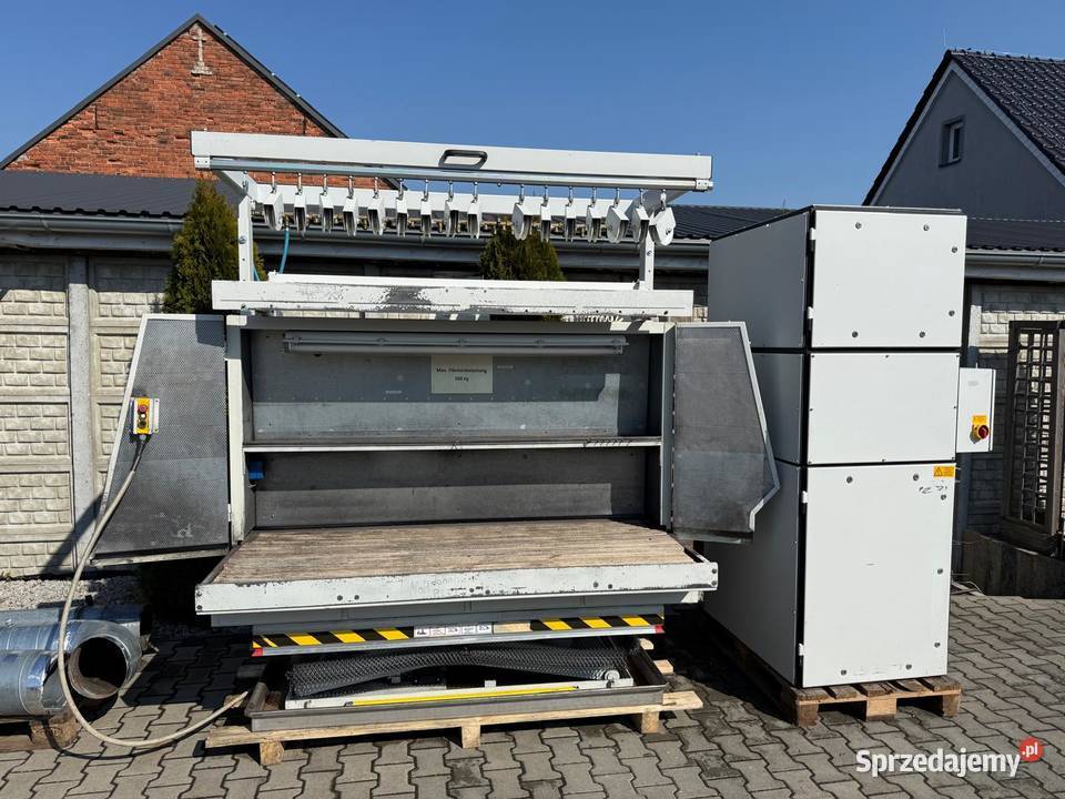 Stół szlifierski roboczy nożycowy z odciągiem Zdziechowice sprzedam