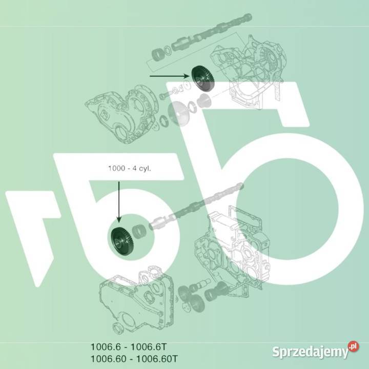 Koło zębate Perkins 3117L023 3641739M1 Massey Pozostałe Pozostałe Wilkowo