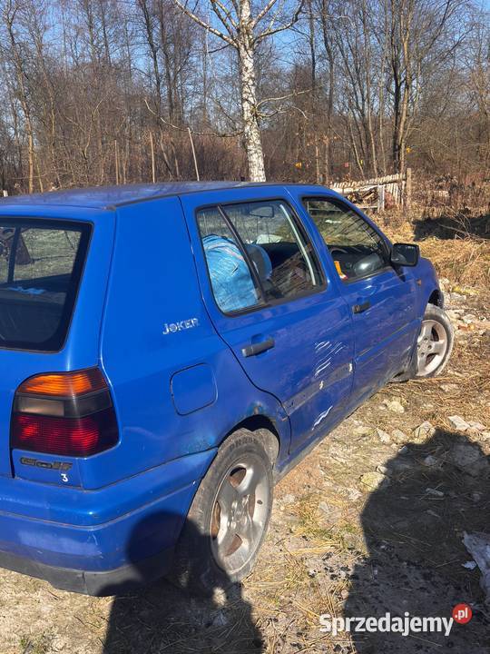 Syndyk sprzeda samochód Volkswagen Golf małopolskie Tarnów