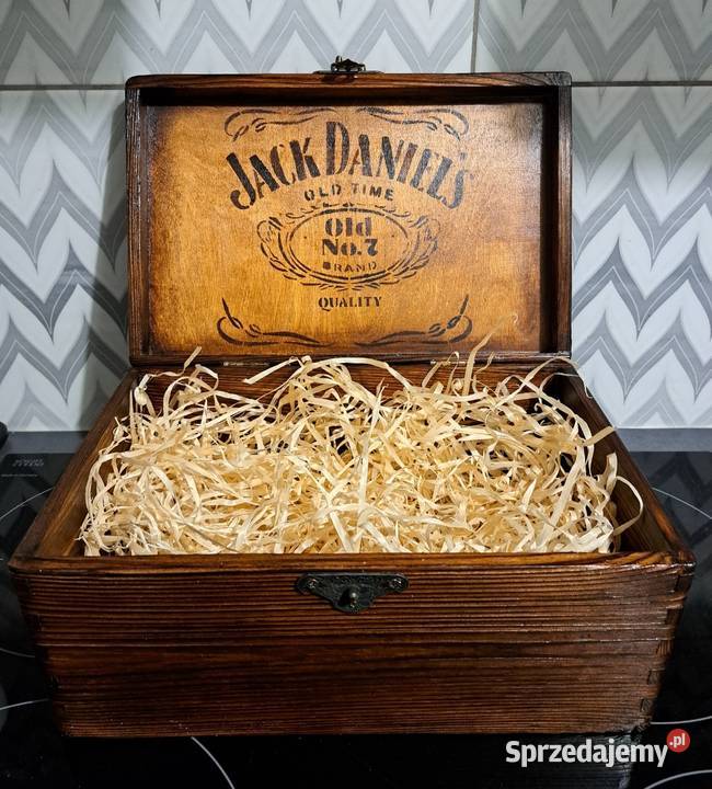 Kuferek Jack Daniels opalany opolskie Kędzierzyn-Koźle