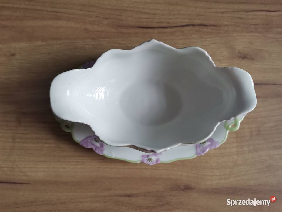 Stara przedwojenna porcelana unikatowa sosjerka