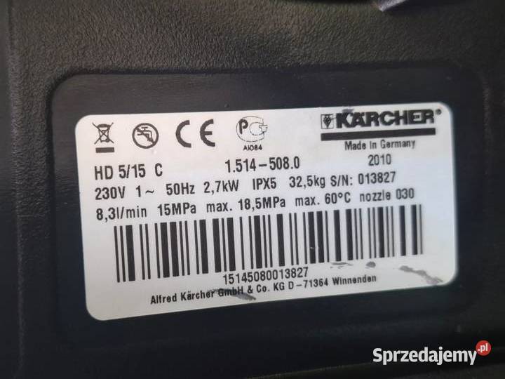 Myjka ciśnieniowa KARCHER HD 515 C Wysyłka Radom
