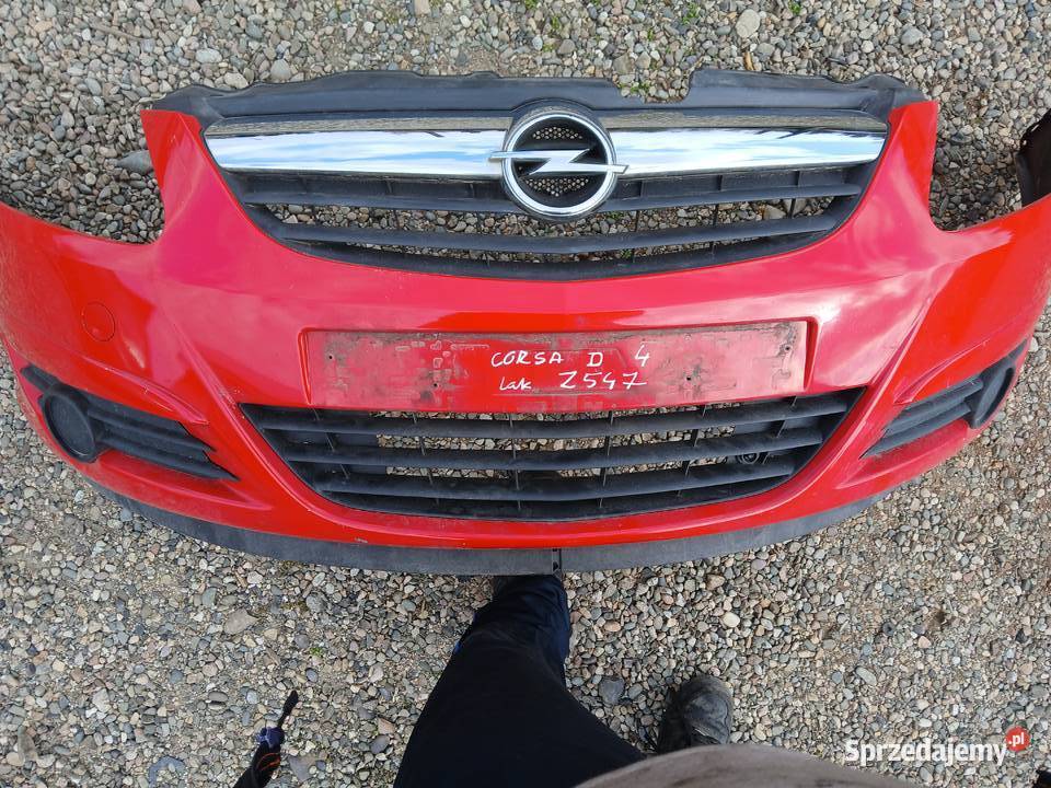 Zderzak przedni kompletny Opel Corsa D IV EU lak Radłów