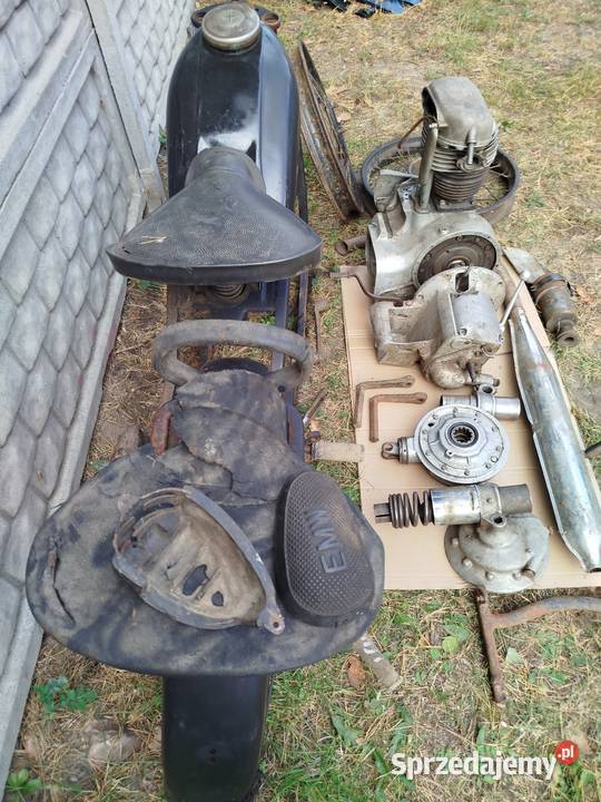 EMW r35 osiołek BMW r35 z 1952 roku dokumenty Radomsko