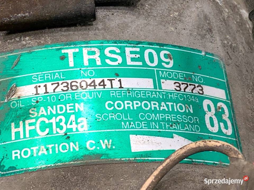 SPRĘŻARKA KLIMATYZACJI HONDA CIVIC IX TRSE09 18 osobowe Kompresory klimatyzacji