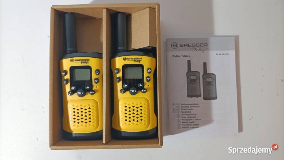 Krótkofalówki Walkie Talkie BRESSER Junior śląskie Katowice sprzedam