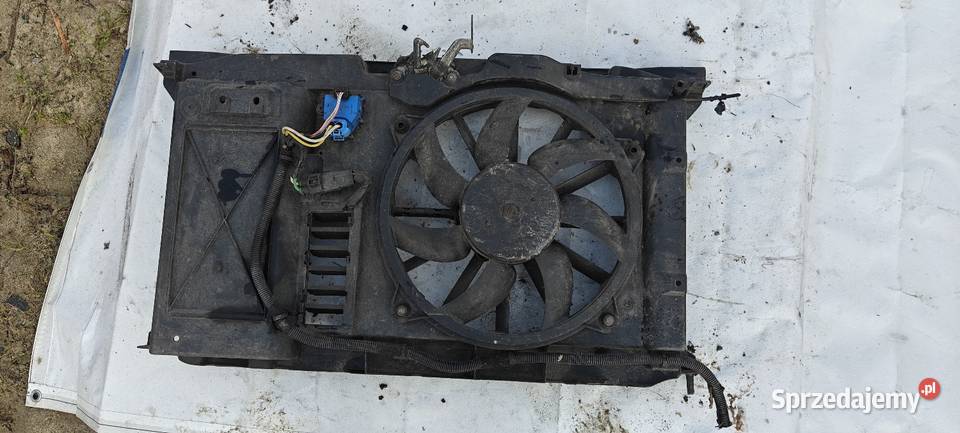 Wentylator chłodnicy Citroen Berlingo 2 B9 2010 osobowe Siechnice