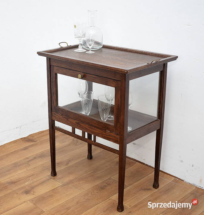 Herbaciarka barek szafka na serwis secesja Świdnica sprzedam