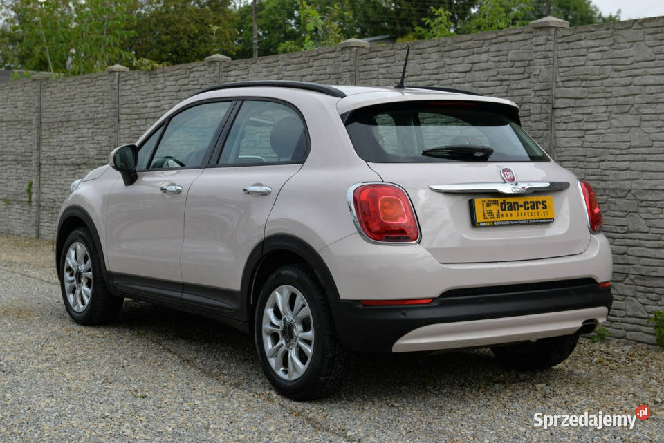 Fiat 500x 14T 140 Klima dwustrefowa Półskóra Dąbrowa Górnicza