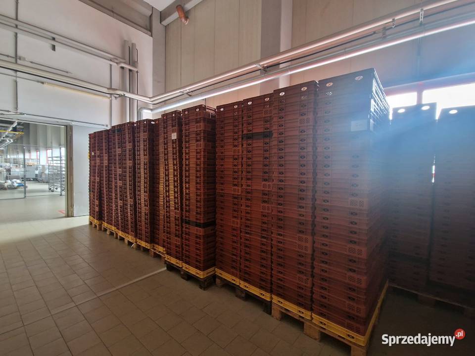 Skrzynki piekarnicze 60x40x8 brązowe Rzeszów