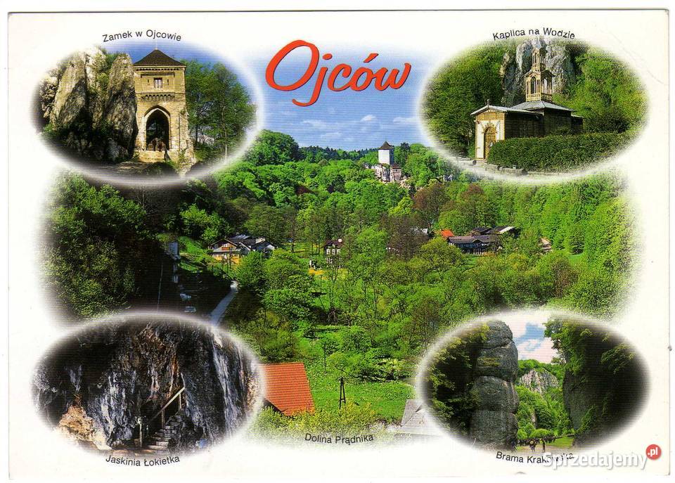 OJCÓW POCZTÓWKA WIELOWIDOKOWA Krynki