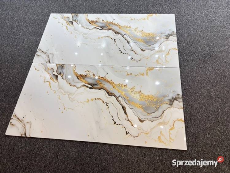 Gres nowość 60x120 marmur złota Top Design Zakopane
