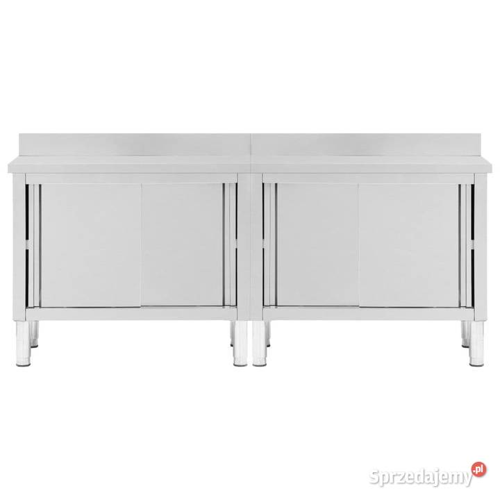 Stoły robocze przesuwne drzwi 2 200x50x9597 stal Warszawa sprzedam