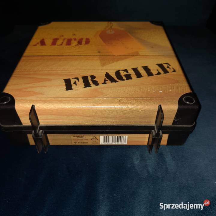 Pudełko z rączką na kasety magnetofonowe Wrocław sprzedam