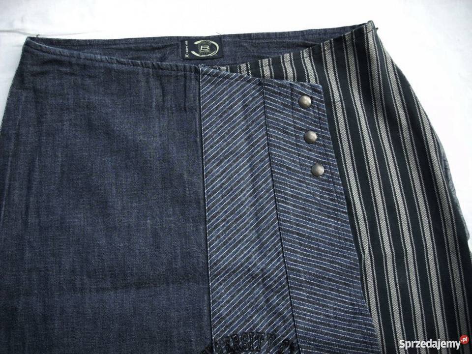 BE YOU K zakładana Dżins Jeans Wzory 40 L Spódnice i sukienki Nowy Sącz